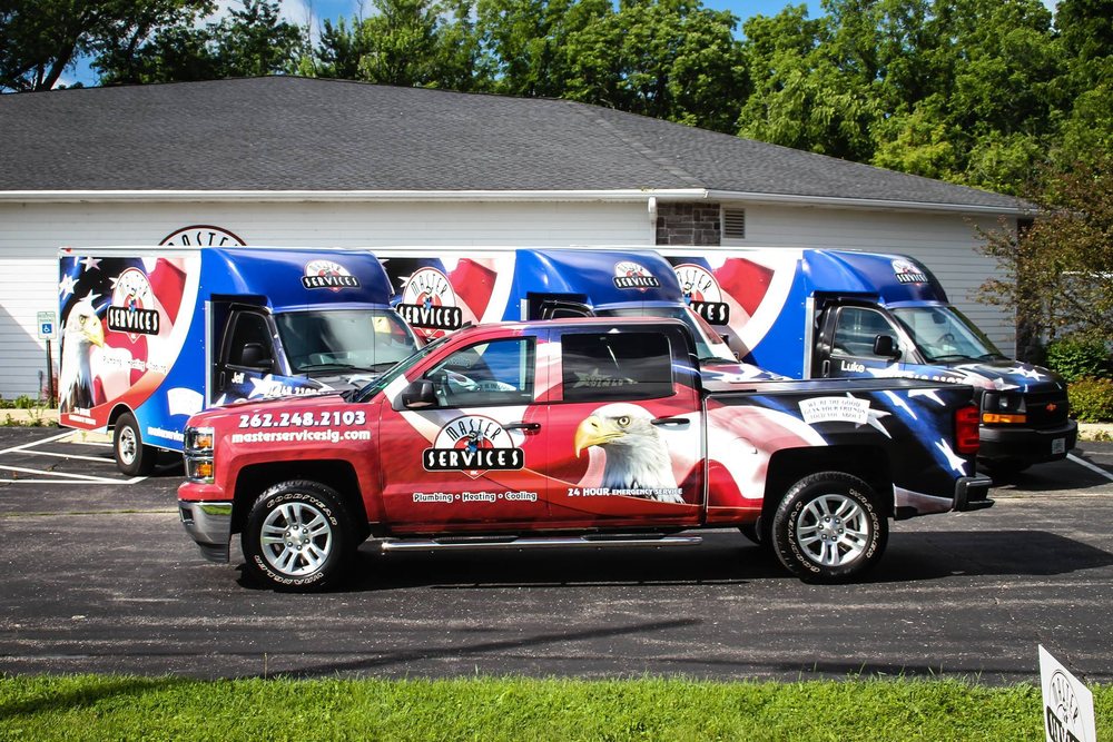 Slide of Master Services Plumbing Heating and Cooling