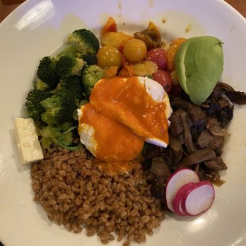 Blue's Egg + Bakery - Bowl of Rejuvenation with Poached Eggs - Breakfast & Brunch Near Me - Milwaukee, Wisconsin