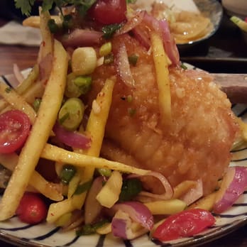 Klong - Mango fish fillet - Thai Near Me - New York, New York Klong - Mango fish fillet - Thai Near Me - New York, New York