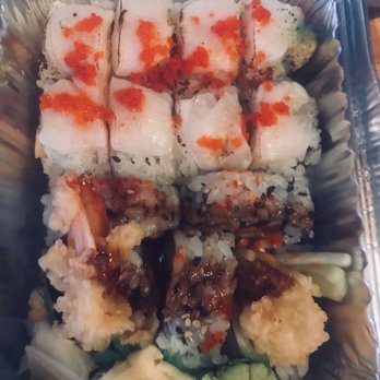 Sushi Island - Shrimp Tempura (5 pcs) and Frozen Roll - Sushi Bars Near Me - Elmhurst, New York