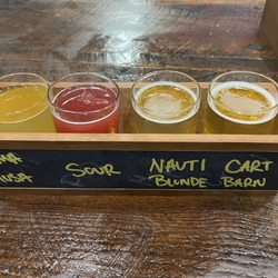 Back Forty Beer Company - Beer flight