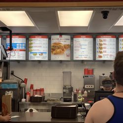 Wendy's - Where you order your food.