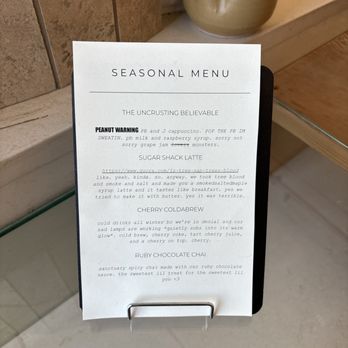 Little Owl Coffee - Seasonal menu slays - Coffee & Tea Near Me - Denver, Colorado