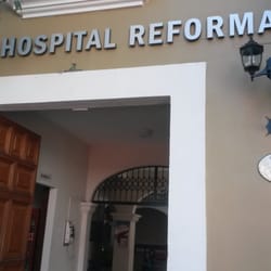 Hospital Reforma - Letrero de la fachada