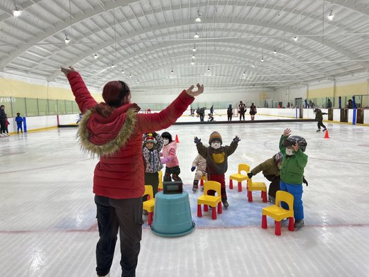Ontario Ice Skating Arena Skating School by null