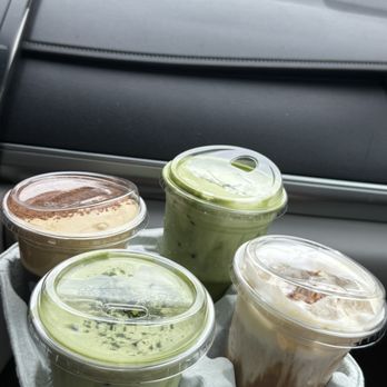 Càphê Roasters - jasmine milk matcha (+oat milk), egg coffee, and salted brulee ca phe - Coffee Roasteries Near Me - Philadelphia, Pennsylvania
