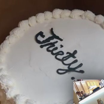 Dolce Pastello - Penmanship on their cake.... - Desserts Near Me - Tucson, Arizona