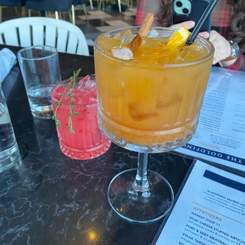 The Goldfinch - Pumpkin Spiced Punch and So Much Drama - New American Near Me - Irvine, California