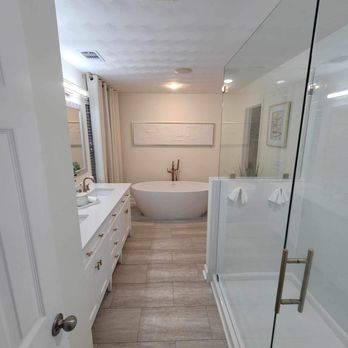 Prime Shower VA - After full renovation. - General Contractors Near Me
