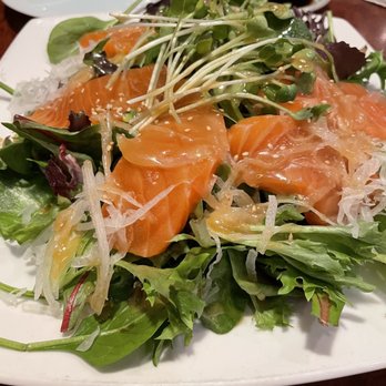 Sushi Robata - Salmon salad! - Sushi Bars Near Me - Dallas, Texas