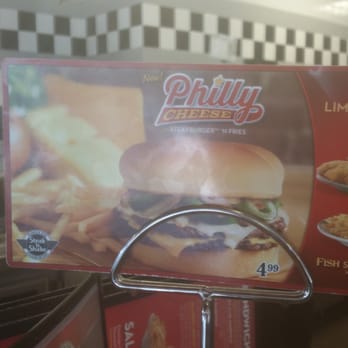 Steak ’n Shake - Corporate insists on lying. The fish items are no longer available, yet the table tents and website both advertise it is. - Burgers Near Me - Naples, Florida