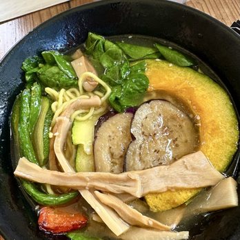 Junpuu - Clear Vegan Ramen. The soup is light but complex. Veggies are amazing! - Ramen Near Me - Honolulu, Hawaii