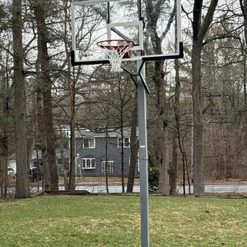 Basketball Systems Plus - All straightened out and ready to play - Sporting Goods Near Me - Plymouth, Massachusetts