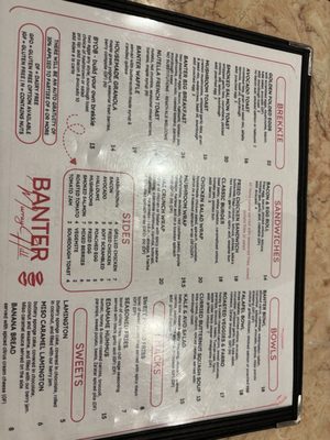 Menu photo 4 Banter New York, NY Menu photo 4 Banter New York, NY