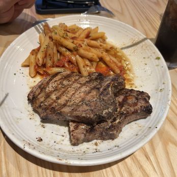 Carrabba's Italian Grill - Tuscan-Grilled Pork Chop* - Two Chops - Italian Near Me - San Antonio, Texas