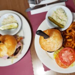 The New Chester Diner - Cordon Bleu and Avocado gluten free burgers were great and servers super attentive. I come here every week and love it. Give it a try!