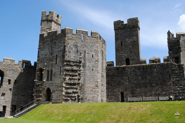Caernarfon Castle by null