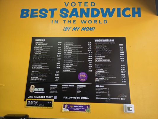 Menu photo 2 Ike's Love & Sandwiches Tempe, AZ Menu photo 2 Ike's Love & Sandwiches Tempe, AZ