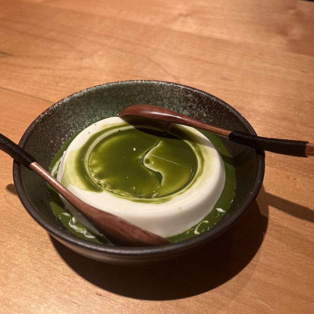 Kimura - Homemade Matcha Almond Tofu - Japanese Near Me - New York, New York Kimura - Homemade Matcha Almond Tofu - Japanese Near Me - New York, New York