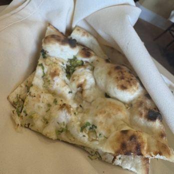 Bay Leaf Indian Cuisine - Garlic Naan - Indian Near Me - Baton Rouge, Louisiana