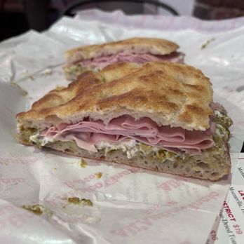 All'Antico Vinaio - La Paradiso - to die for. The mortadella and pistachio cream are a delight. - Sandwiches Near Me - Boston, Massachusetts