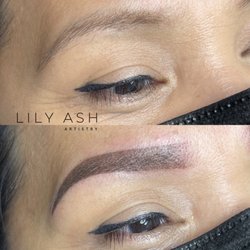 Lily Ash Artistry - Powder Brows technique