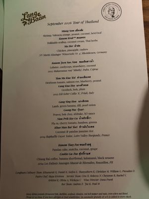 Menu photo 1 Langbaan Portland, OR