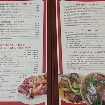 Minh Ky Restaurant - Next two menu pages - Chinese Near Me - San Diego, California Minh Ky Restaurant - Next two menu pages - Chinese Near Me - San Diego, California