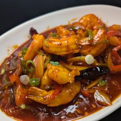 Wok & Karahi - Chili Shrimp Entree