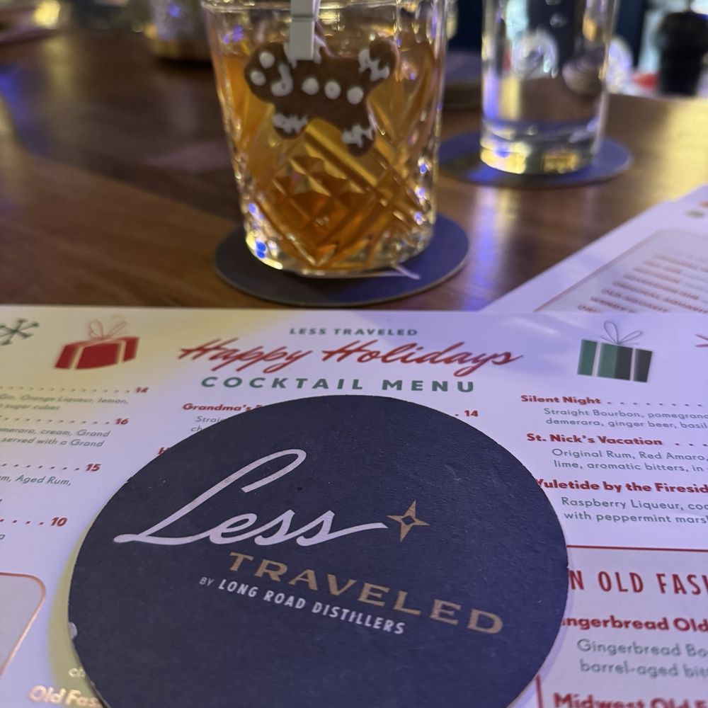 Less Traveled - Gingerbread old fashioned - Cocktail Bars Near Me - Grand Rapids, Michigan Less Traveled - Gingerbread old fashioned - Cocktail Bars Near Me - Grand Rapids, Michigan