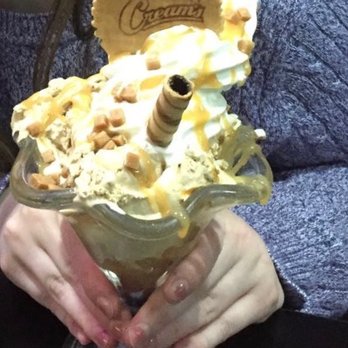 Creams - Caramel & Toffee Retreat Sundae from Cream's in Brighton - Ice Cream & Frozen Yogurt Near Me - Brighton, BNH