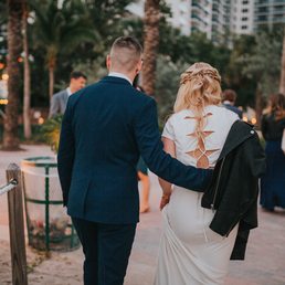 The back of my dress.