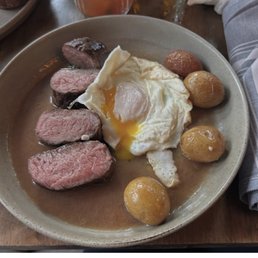 Steak and Sunny Steak and Sunny