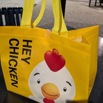 Hey Chicken - Take out bag - Chicken Wings Near Me - San Jose, California