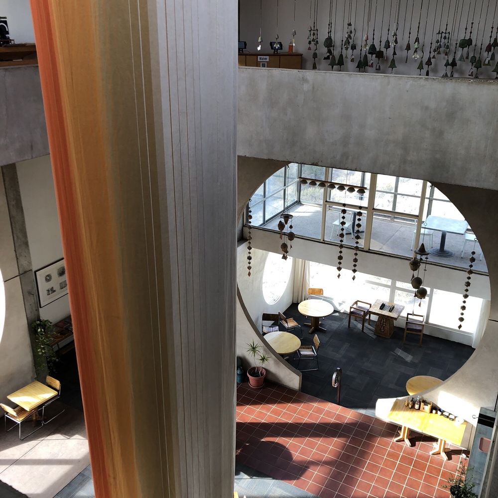 Arcosanti - Main space and community cafe - Tours Near Me - Mayer, Arizona