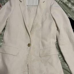 Completely ruined my jacket. These were not on the jacket when I dropped it off. Completely ruined my jacket. These were not on the jacket when I dropped it off.