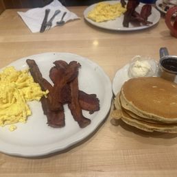 Pancakes and Bacon And Eggs Pancakes and Bacon And Eggs
