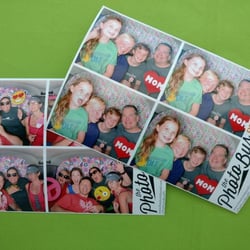 The Photo Bus ATL - The awesome picture you get in just minutes from The Photo Bus ATL. They will even add your own logo to the pic.