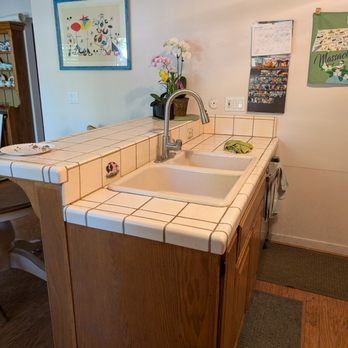 Builtwell Marble and Granite - Before shot of my sink area - Countertop Installation Near Me - San Jose, California