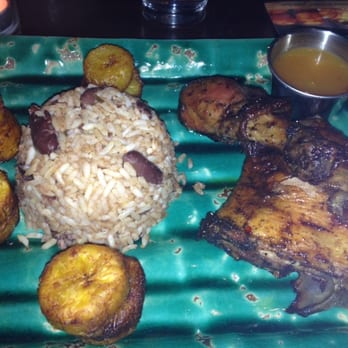 MangoSeed Restaurant - Jerk Chicken Entree 4/2014 - Caribbean Near Me - Brooklyn, New York