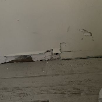 Liberty Construction & Landscape - The picture shows a closet with a hole in its wall caused by his staff during demolition, and the closet was not intended to be demolishe - General Contractors Near Me - East Bridgewater, Massachusetts Liberty Construction & Landscape - The picture shows a closet with a hole in its wall caused by his staff during demolition, and the closet was not intended to be demolishe - General Contractors Near Me - East Bridgewater, Massachusetts