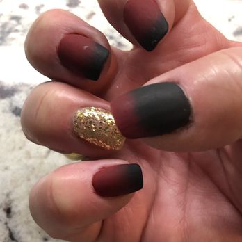 The White Orchid - Beautiful Ombré nail art - Nail Salons Near Me - San Antonio, Texas
