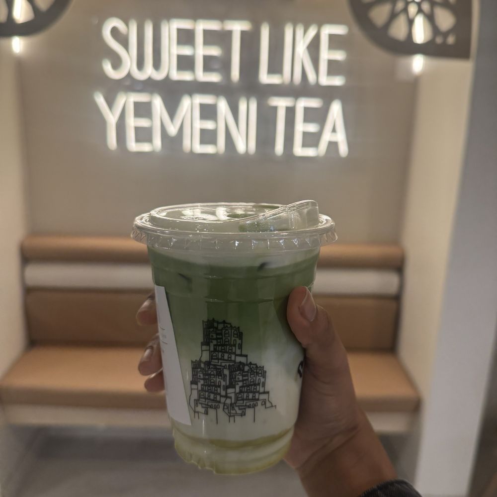 Arwa Yemeni Coffee - pistachio matcha latte - Desserts Near Me - Murphy, Texas