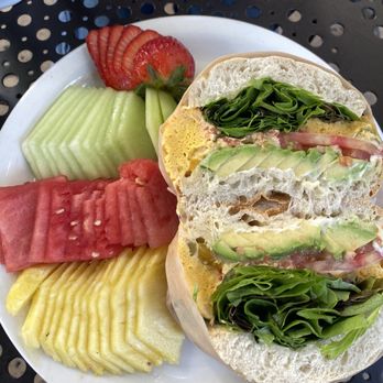 Urth Caffé-Pasadena - The Egg Sandwich - Cafes Near Me - Pasadena, California