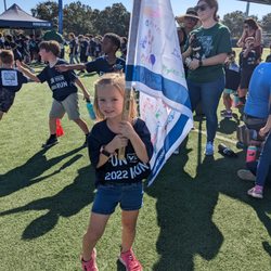 Vacaville Christian Schools - My daughter at the VCS Fun Run, 2022