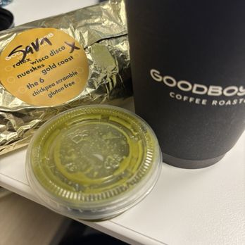 Goodboybob Coffee Roasters - Wisco disco burrito - Coffee & Tea Near Me - Santa Monica, California