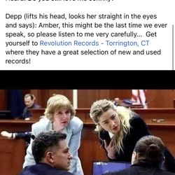 Revolution Records - Social media advertisement using a case about domestic violence as a joke to draw in customers