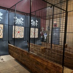 ABV Public House - Axe throwing area