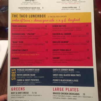 Nada - Lunch menu - Mexican Near Me - Indianapolis, Indiana Nada - Lunch menu - Mexican Near Me - Indianapolis, Indiana