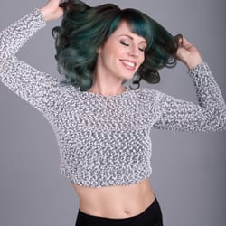 Emiliani Salon + Spa - Kelsey at photoshoot